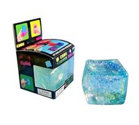 Needoh Nice Cube, Nee Doh Ice Cube Stress Relief Fidget Toys, Squishy Color Doh Cube Squeeze Toys for Kids Adults, Sensory Hand Exercise Stress Balls for Autism Anxiety Relief, 1PCS