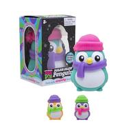 NeeDoh Polar Glow Penguin - Christmas Fidget Toy For Kids, Squishy Xmas Fidgets, Nee Doh Stocking Filler, Children’s Stress Balls, Squidgy Sensory Toys, Safe & Non-Toxic, Age 3 + Year Olds