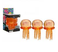 NeeDoh Sparkle Jellyfish Sensory Fidget, Squishy Squeeze Ball for Kids Autism Relief, Soft TPR Tactile Animal with Tentacles, Calming Focus Aid for ADHD School Travel Nee Doh