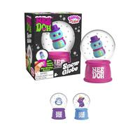 NeeDoh Squish N Flow Snow Globe - Christmas Fidget Toy For Kids, Squishy Xmas Fidgets, Nee Doh Stocking Filler, Children’s Stress Balls, Squidgy Sensory Toys, Safe & Non-Toxic, Age 3 + Year Olds
