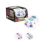 NeeDoh Sugar Skull Cats - Halloween Cat Fidget Toy For Kids, Nee Doh Stress Balls, Squishy Fidgets, Squidgy Sensory Toys For Anxiety, Safe & Non-Toxic Dough Texture, Age 3 Year Olds +