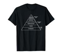 NEEDS ARCHY, MASLOW Pyramid, PSYCHOLOGY, SOCIOLOGY T-Shirt