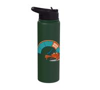 Needs Beach Grumpy Crab Meter Summer Vacation Stainless Steel Insulated Water Bottle
