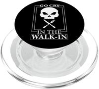 Needs salt go cry in the walk-in funny cooking PopSockets PopGrip for MagSafe