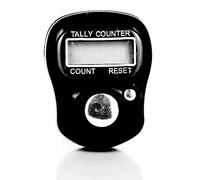 Needs & Wants® Black Digital Finger Ring Tasbeeh Tasbih Tally Counter Timer Religious Knitting Row (10)