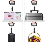 Needs & Wants® Digital Luggage Scales, 50kg/110lb Electronic Hanging Scales, Portable Digital Luggage Scale with Backlight Digital Display Travel, Handheld Style Suitcase Scales with Hook.
