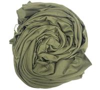 Needs & Wants®JERSEY SCARF Shawl Wrap Hijab Stretchy Big Large Plain Maxi Many Colours (OLIVE GREEN)