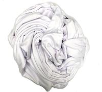 Needs & Wants®JERSEY SCARF Shawl Wrap Hijab Stretchy Big Large Plain Maxi Many Colours (WHITE)