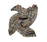 NEEDS & WANTS® Ladies Faux Silk Printed Long Maxi Head Scarf Hijab Shawl Wrap 182cm x 85cm Floral Paisley Abstract Print (DESIGN 4)