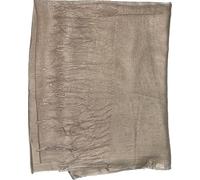 Needs & Wants® Ladies Light Weight Plain Solid Colors Fringe Detail Viscose Polyester Faux Pashmina Scarves (Cream)