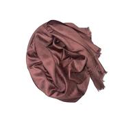 Needs & Wants® Soft Plain Hijab Scarf Maxi Wedding Solid Colours Shawl Wrap Frayed Detailed (New Soft Plain Hijab Scarf, CHOCOLATE)