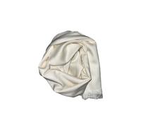 Needs & Wants® Soft Plain Hijab Scarf Maxi Wedding Solid Colours Shawl Wrap Frayed Detailed (New Soft Plain Hijab Scarf, OFF WHITE)