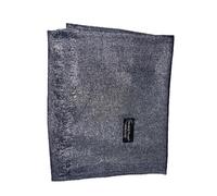 Needs & Wants® Women Scarf Shimmer ShinyViscose Hijab Fringe Shawls Wrap Bufandas Plain Color (Shimmer Viscose Hijab, NAVY)