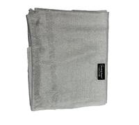 Needs & Wants® Women Scarf Shimmer ShinyViscose Hijab Fringe Shawls Wrap Bufandas Plain Color (Shimmer Viscose Hijab, WHITE)