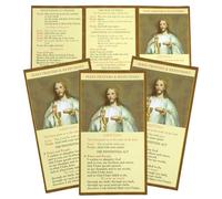 Needzo Catholic Mass Prayer and Responses Pocket Card, Laminated Card Stock, 3x7 Inches (Pack of 3)
