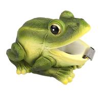 Needzo Green Frog Tape Dispenser, Novelty Office Desk Accessory, Wildlife Themed Decor, 5.5"x4"x3.75"