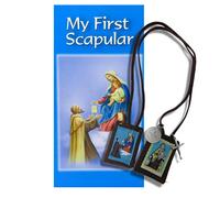 Needzo My First Scapular Pack, Catholic Confirmation and First Holy Communion Gifts for Girls and Boys, Scapulars for Kids and Teens