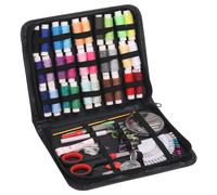 Neel Blue 100Pcs Sewing Repair Kit With Case Threads Needles Scissors Dressmaking Home Art Crafts