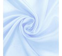 Neel Blue 10M X 1.5M Ice Silk Smooth Fabric Roll For Overlay Backdrop Event Christmas Decor, Baby Blue