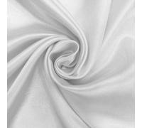 Neel Blue 10M X 1.5M Ice Silk Smooth Fabric Roll For Overlay Backdrop Event Christmas Decor, White