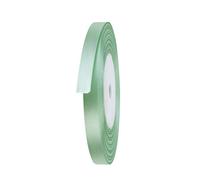 Neel Blue 10mm Mint Green Double Sided Satin Polyester Ribbon Roll, 25 Metres