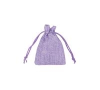 Neel Blue 10pcs Burlap Bags with Drawstrings, 7x9cm Gift Bags in Purple | Size: 7x9 cm Neel Blue Purple 7x9 cm