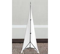 Neel Blue 10pcs Double Sided Speaker Stand Tripod Cover in White Neel Blue White