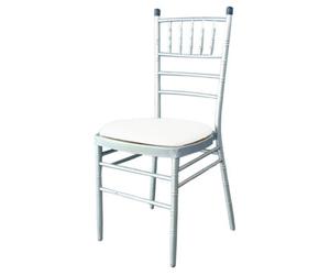 Neel Blue 10Pcs High Back Spandex Dining Chair Pad Covers Removable & Washable Slipcovers - White