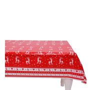 Neel Blue 120Cm X 180Cm Pvc Christmas Table Protector, Waterproof Table Cover