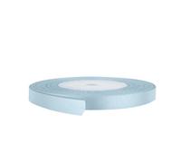 Neel Blue 15mm Sky Blue Double Sided Satin Polyester Ribbon Roll, 25 Metres