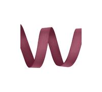 Neel Blue 15mm x 10 Metres Grosgrain Ribbon, Solid Polyester Ribbon in Burgundy Neel Blue Burgundy