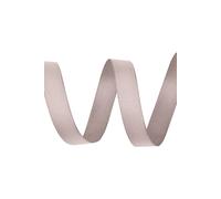 Neel Blue 15mm x 10 Metres Grosgrain Ribbon, Solid Polyester Ribbon in Taupe Neel Blue Taupe