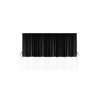 Neel Blue 190GSM Polyester Blackout Photography Backdrop - 3x9m in Black Neel Blue Black