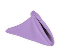 Neel Blue 20 Inch Lavender Polyester Table Napkins, Reusable, Wrinkle-Resistant - 50X50Cm, 1Pc