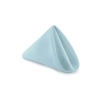 Neel Blue 20 Inch Polyester Table Napkins, Reusable, Wrinkle-Resistant - 50x50cm in Baby Blue | Size: 50x50 cm Neel Blue Baby Blue 50x50 cm