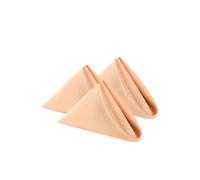 Neel Blue 20 Inch Polyester Table Napkins, Reusable, Wrinkle-Resistant Cloth Napkins, 10pcs in Peach Neel Blue Peach