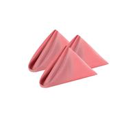 Neel Blue 20 Inch Polyester Table Napkins, Reusable, Wrinkle-Resistant Cloth Napkins, 10pcs in Rose Gold Neel Blue Rose Gold