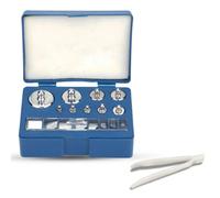 Neel Blue 200G Scale Weight Set Chrome Plating, Calibration Weight For Checking Scale, 17Pcs