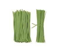 Neel Blue 200pcs Plastic Twist Ties, 6 Inch Soft Garden Plant Ties in Light Green Neel Blue Light Green