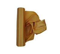 Neel Blue 20cm x 29cm Solid Satin Roll Large Fabric for Chair Sash Wedding Bouquet Décor Drapery in Gold | Size: 20 cm x 29 cm Neel Blue Gold 20 cm x 29 cm