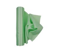 Neel Blue 20cm x 29cm Solid Satin Roll Large Fabric for Chair Sash Wedding Bouquet Décor Drapery in Bright Green | Size: 20 cm x 29 cm Neel Blue Bright Green 20 cm x 29 cm