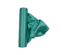 Neel Blue 20cm x 29cm Solid Satin Roll Large Fabric for Chair Sash Wedding Bouquet Décor Drapery in Dark Green | Size: 20 cm x 29 cm Neel Blue Dark Green 20 cm x 29 cm