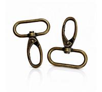 Neel Blue 25mm Bronze Metal Trigger Snap Hook Buckle, Swivel Snap Fastener