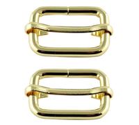 Neel Blue 25mm Gold Heavy-Duty Metal Strap Buckle Adjustable Slider Buckle