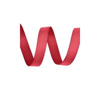 Neel Blue 25mm Grosgrain Ribbon, Solid Polyester Ribbon, 10 Metres in Scarlet Neel Blue Scarlet