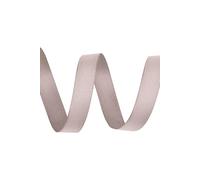 Neel Blue 25mm Grosgrain Ribbon, Solid Polyester Ribbon, 10 Metres in Taupe Neel Blue Taupe