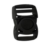 Neel Blue 25mm X 55mm Plastic Black Adjustable Clip With Webbing Buckle