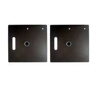 Neel Blue 2Pcs Base Plate For Pipe And Drapes, 500mm X 500mm X 5mm