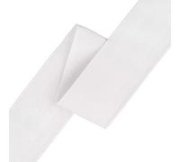 Neel Blue 32mm Flat Elastic Band Stretchable Elastic Cord Stretch Strap, White - 5 Metres