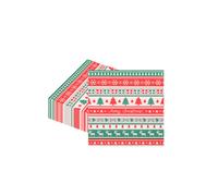 Neel Blue 33cm Christmas Reindeer Paper Napkins - Pack of 20 Neel Blue Multicolor